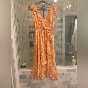 NWOT Orange Socialite Dress Size Small